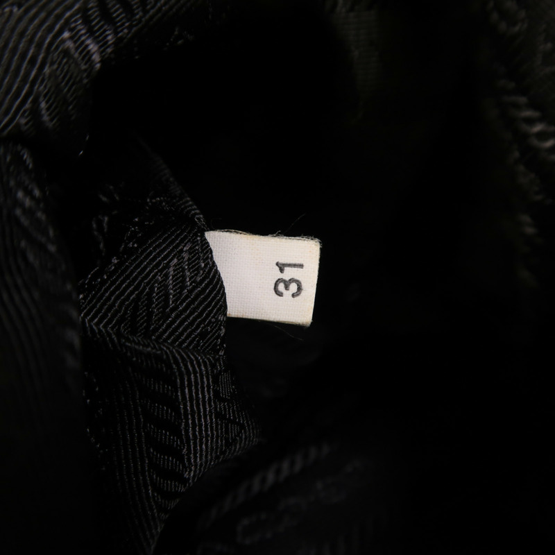 PRADA 尼龍2 Way Shoulder銀扣手挽肩背兩用袋-6