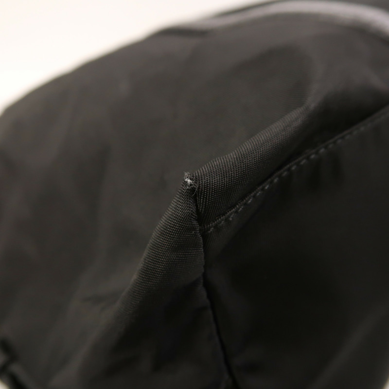 PRADA 尼龍2 Way Shoulder銀扣手挽肩背兩用袋-12