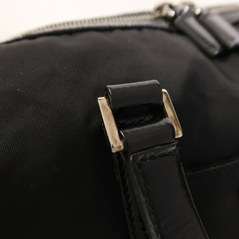 PRADA 尼龍2 Way Shoulder銀扣手挽肩背兩用袋-14