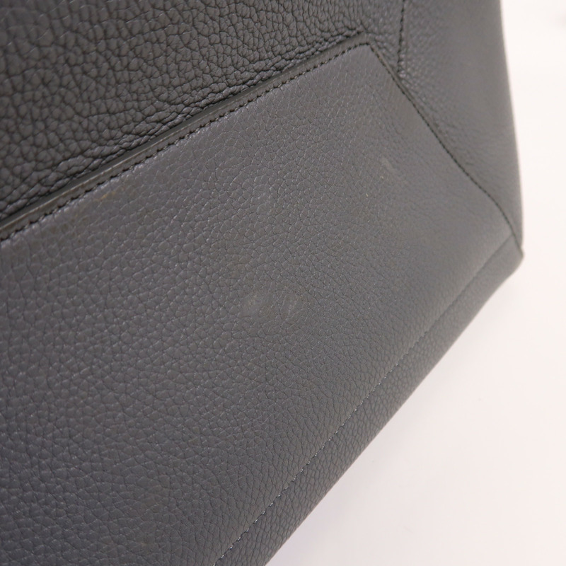 CELINE 牛皮皮革Sangle Bucket Large金扣肩背袋-14