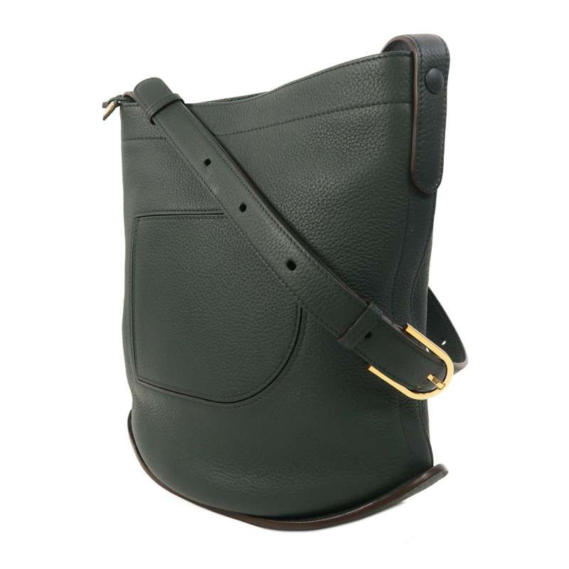 Delvaux 牛皮皮革Pin Daily金扣肩背袋-2