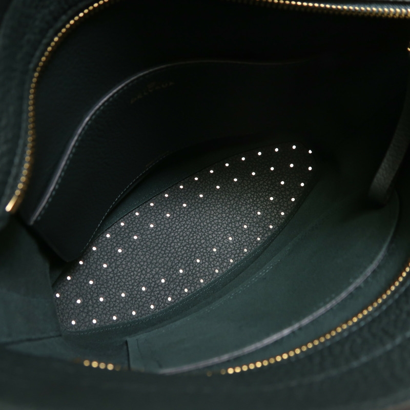 Delvaux 牛皮皮革Pin Daily金扣肩背袋-4