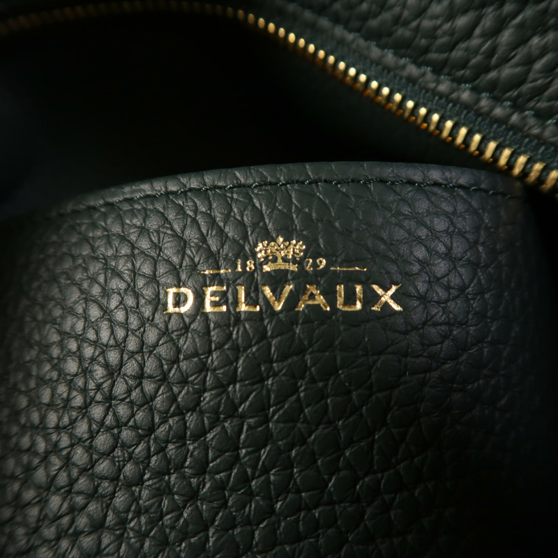 Delvaux 牛皮皮革Pin Daily金扣肩背袋-5