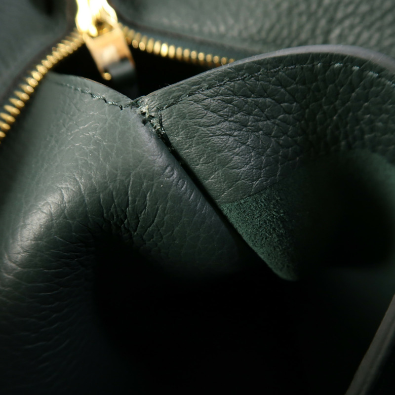 Delvaux 牛皮皮革Pin Daily金扣肩背袋-6