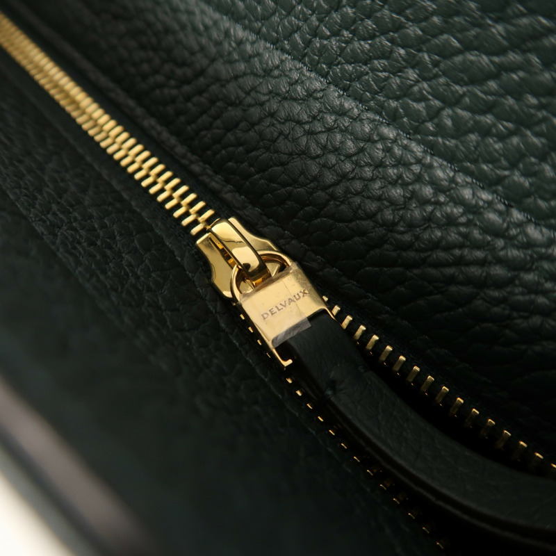 Delvaux 牛皮皮革Pin Daily金扣肩背袋-14