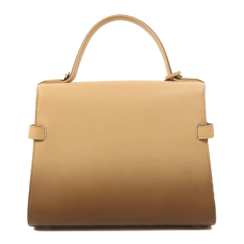 Delvaux 牛皮皮革Tempete MM金扣手挽肩背兩用袋-1
