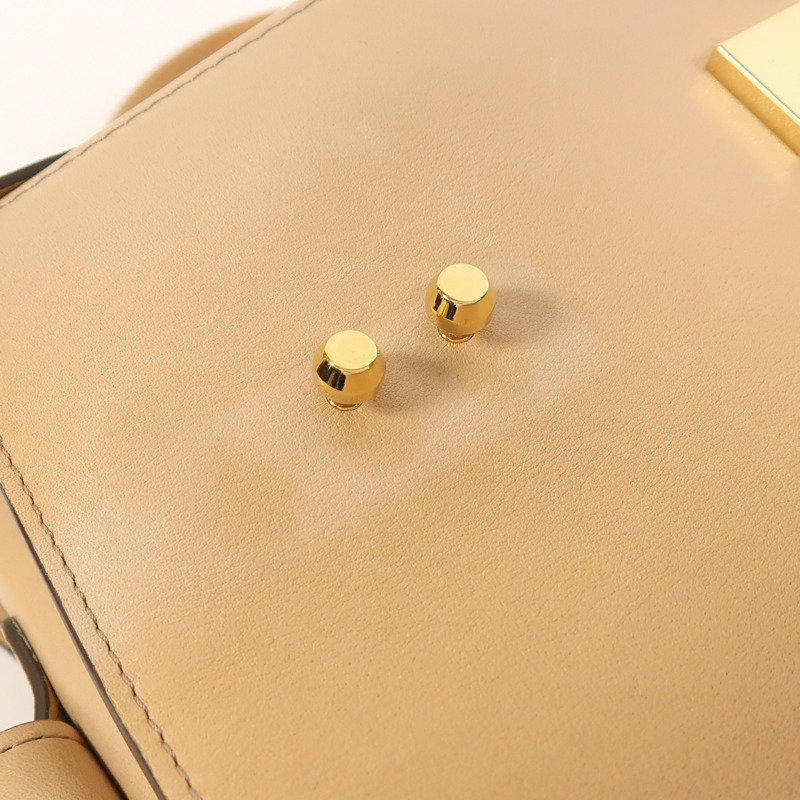 Delvaux 牛皮皮革Tempete MM金扣手挽肩背兩用袋-18
