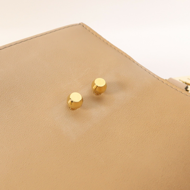 Delvaux 牛皮皮革Tempete MM金扣手挽肩背兩用袋-19