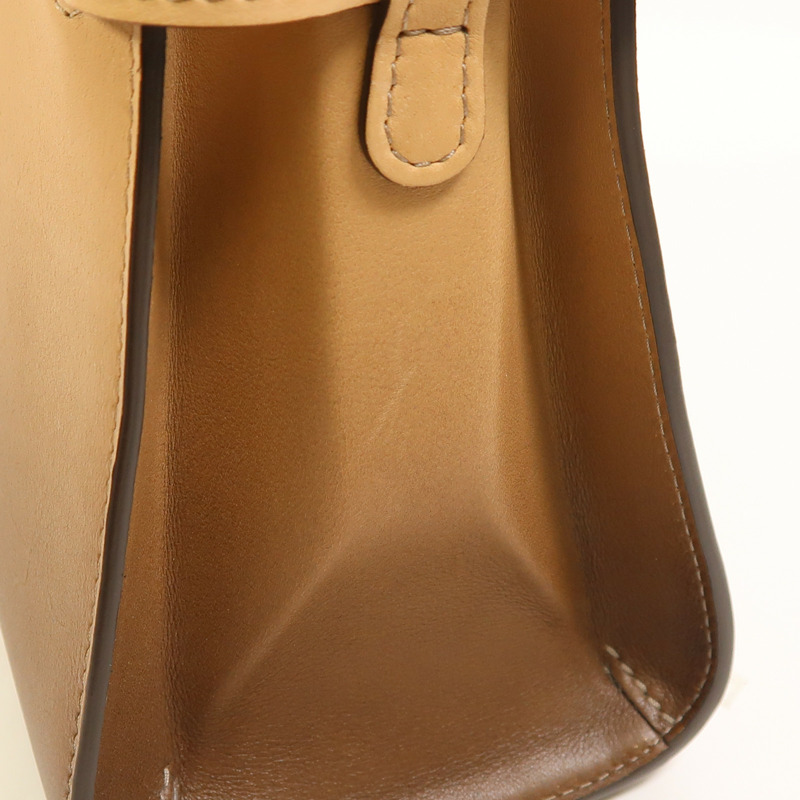 Delvaux 牛皮皮革Tempete MM金扣手挽肩背兩用袋-21