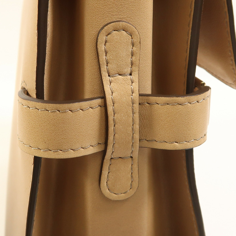 Delvaux 牛皮皮革Tempete MM金扣手挽肩背兩用袋-22