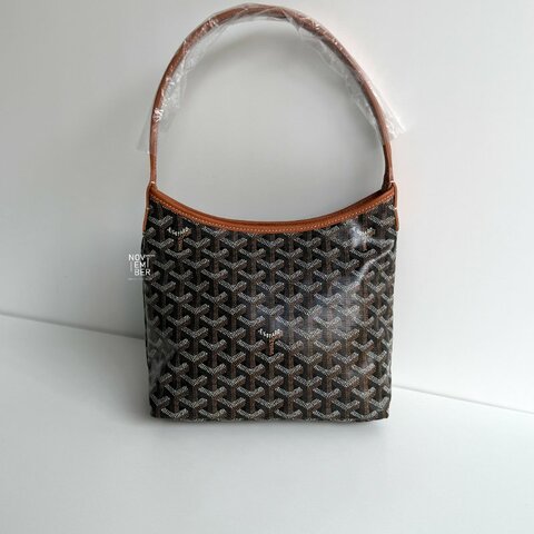 詢問度超高💖 全新有購證😍 Goyard 戈雅 Mini Hobo 棕