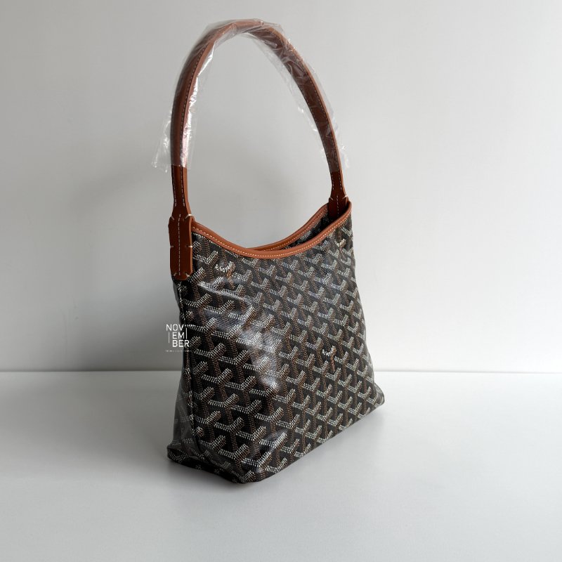 詢問度超高💖 全新有購證😍 Goyard 戈雅 Mini Hobo 棕-1