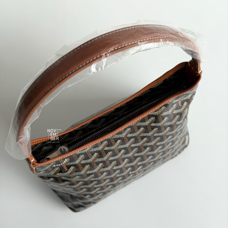 詢問度超高💖 全新有購證😍 Goyard 戈雅 Mini Hobo 棕-2