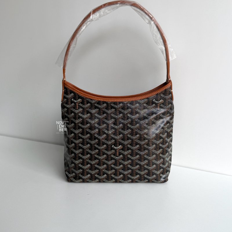 詢問度超高💖 全新有購證😍 Goyard 戈雅 Mini Hobo 棕-6