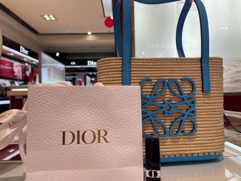 Loewe 編織包 超好看天空藍 數量少-2