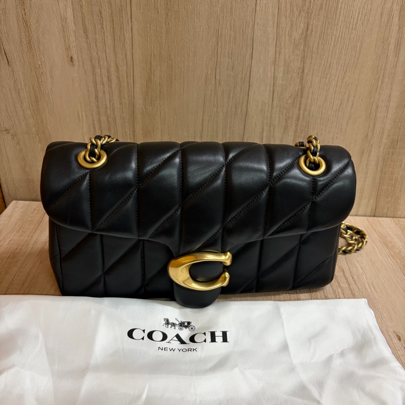 COACH 官方直營 TABBY 26 絎縫單肩手袋 單肩包 肩背包-0