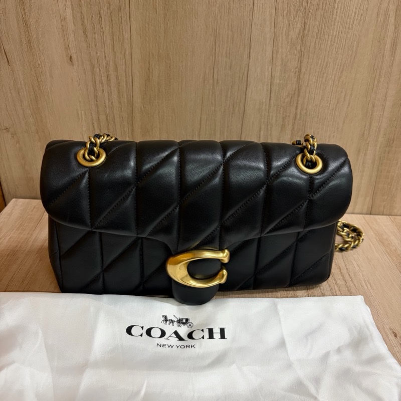 COACH 官方直營 TABBY 26 絎縫單肩手袋 單肩包 肩背包-1