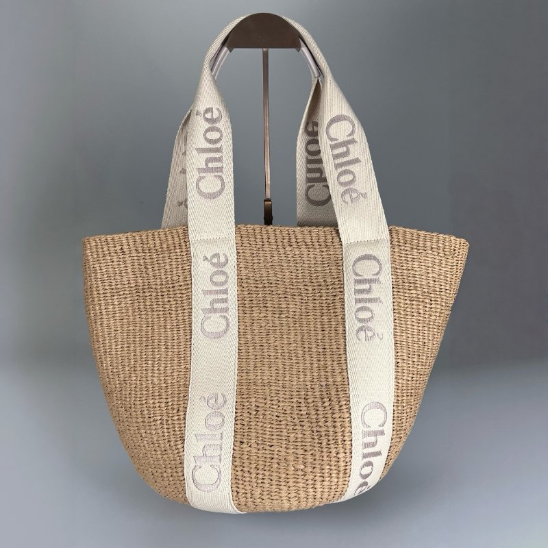 CHLOE  竹編托特包-0