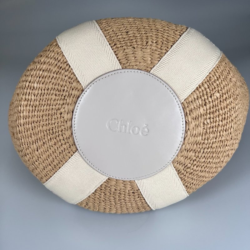 CHLOE  竹編托特包-5