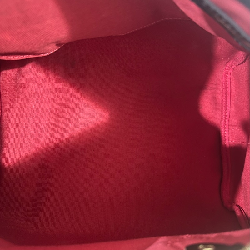 LV Speedy30 經典棕色棋盤格手提 斜背包-18