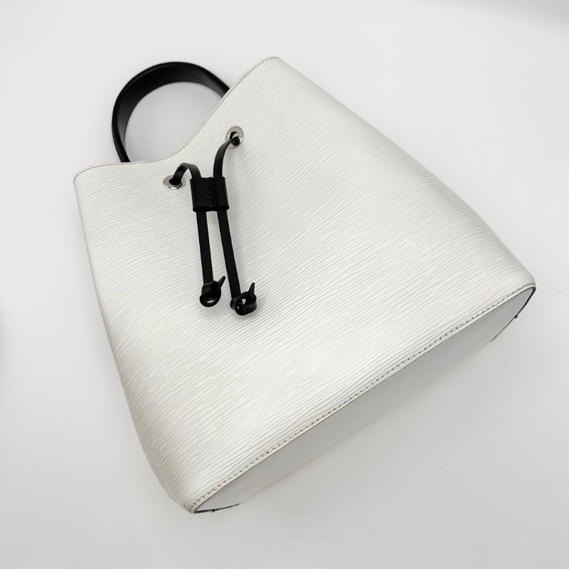 LV Neonoe拼色水波紋 手提斜背水桶包 25*25*16.5 98新配件塵袋-4