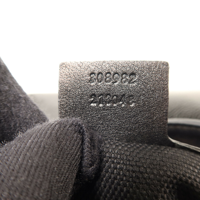 GUCCI 漆皮皮革Soho Chain Shoulder Bag金扣鏈帶肩背袋-6