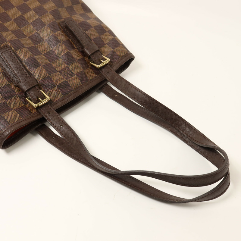 LOUIS VUITTON Damier Marais金扣肩背袋-7