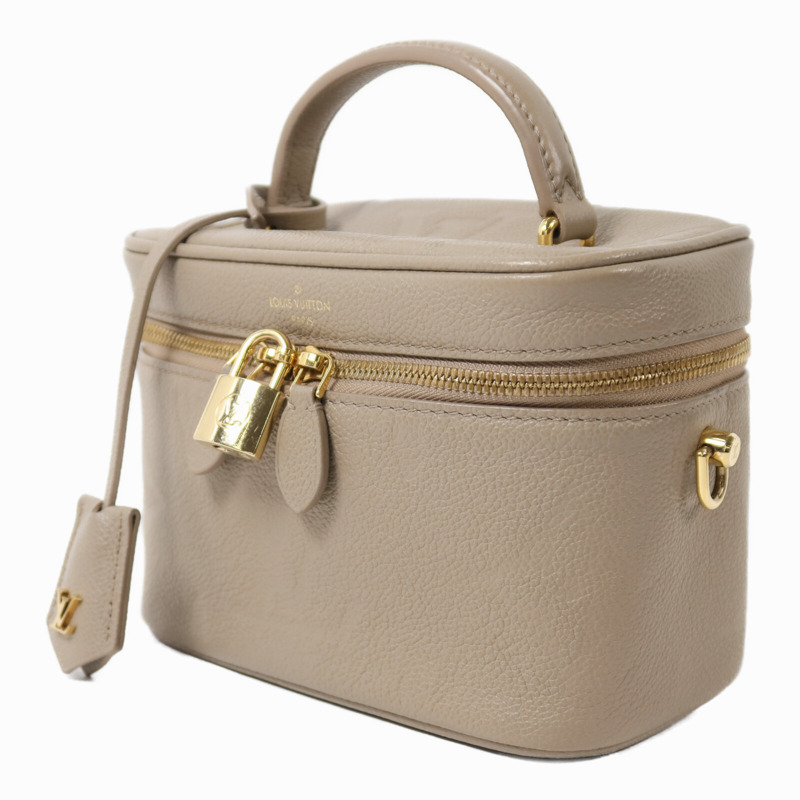 LOUIS VUITTON Monogram Empreinte Vanity PM金扣鏈帶手挽肩背兩用袋-2