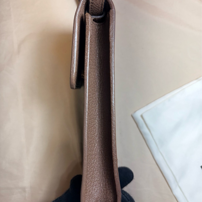 🦆近全閒置 盒裝齊全 Gucci 古馳 迪士尼 唐老鴨聯名款 老花斜背小包/手機包-7