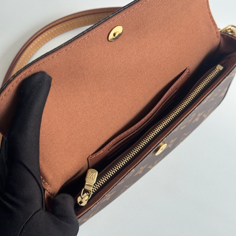 99新🆕 全配有購證🙌🏻 Louis Vuitton LV 路易威登 Ivy WOC 老花-10