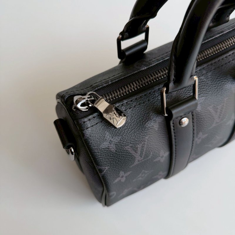 99新🆕 全配有購證🙌🏻 Louis Vuitton LV 路易威登 Keepall Bandoulière 25 黑色老花-11