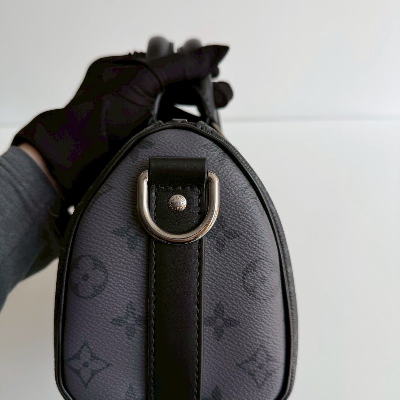 99新🆕 全配有購證🙌🏻 Louis Vuitton LV 路易威登 Keepall Bandoulière 25 黑色老花-14