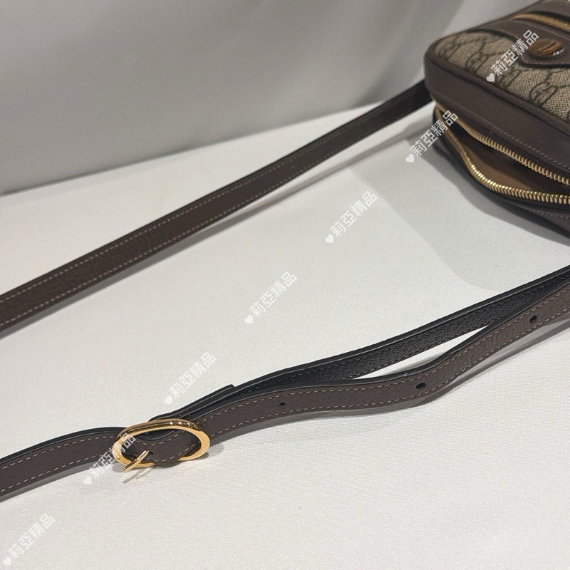 莉亞精品♡ Gucci 517350 老花小相機包 二手-10