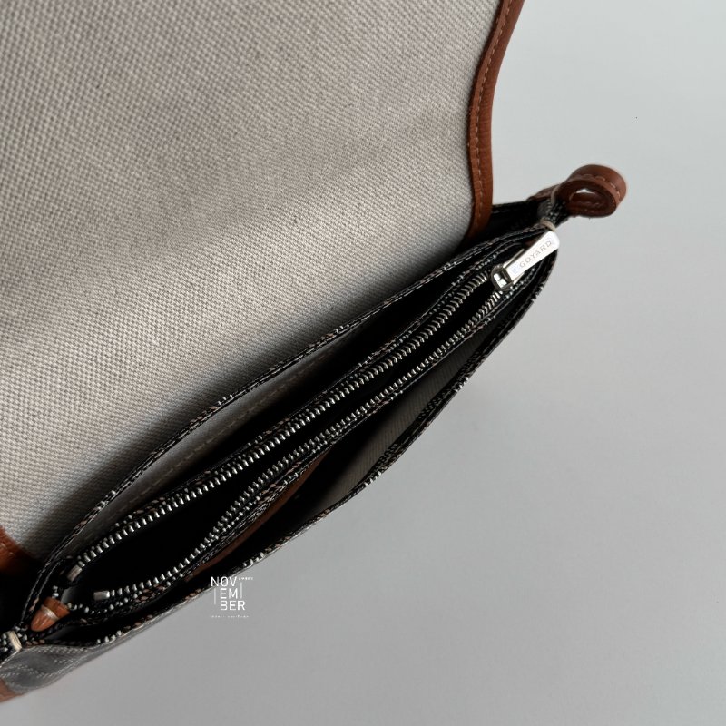 99新🆕 Goyard 戈雅 信封包 棕色-5