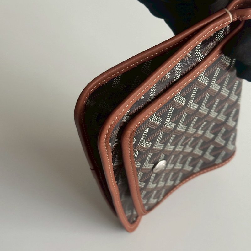 99新🆕 Goyard 戈雅 信封包 棕色-9