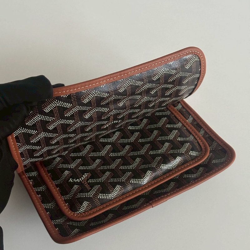 99新🆕 Goyard 戈雅 信封包 棕色-17