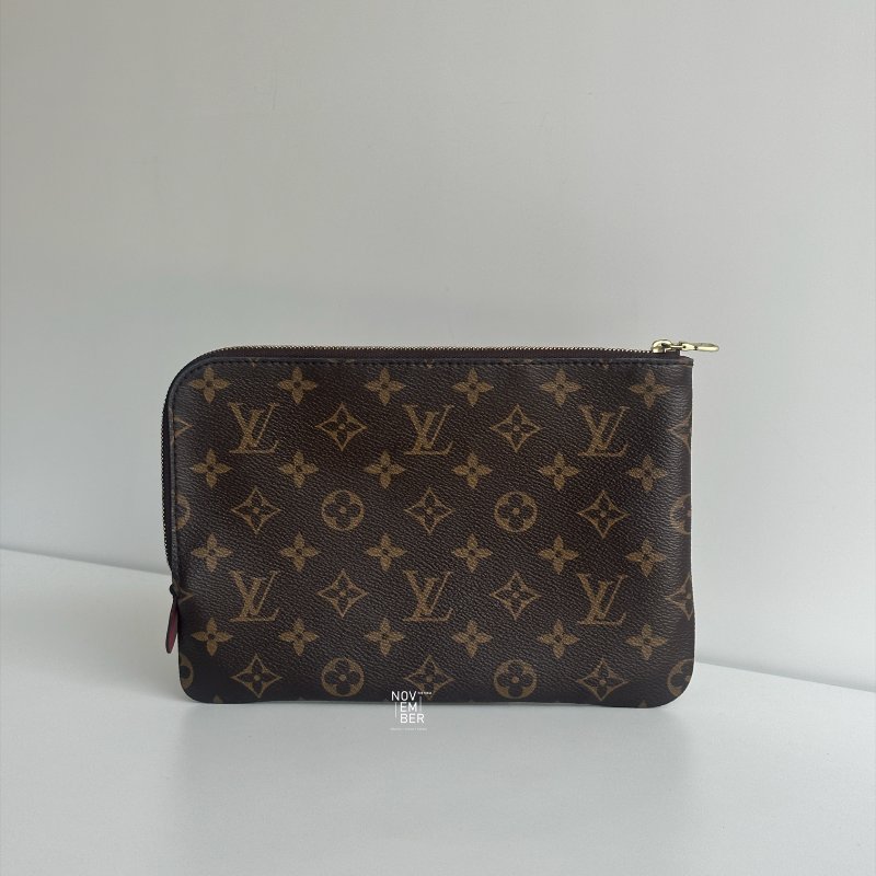99新🆕 Louis Vuitton LV 路易威登 Daily Pouch 老花手拿包-5