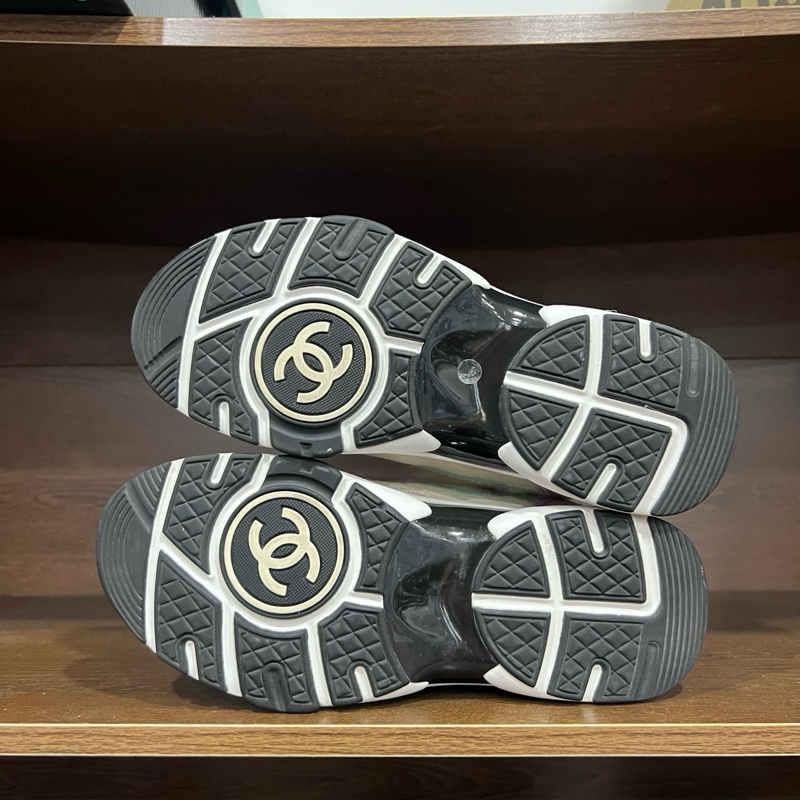 Chanel 香奈兒 彩虹雙c運動鞋 355碼 無附件-4