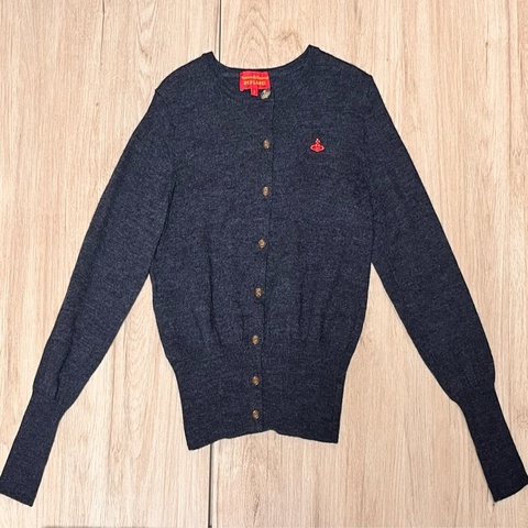 西太后vivienne westwood 日版絕美羊毛針織開衫red label cardigan