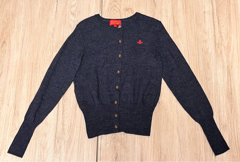 西太后vivienne westwood 日版絕美羊毛針織開衫red label cardigan-1