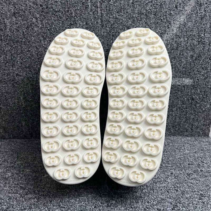 全新Gucci粉色老花1977厚底板鞋38碼-5