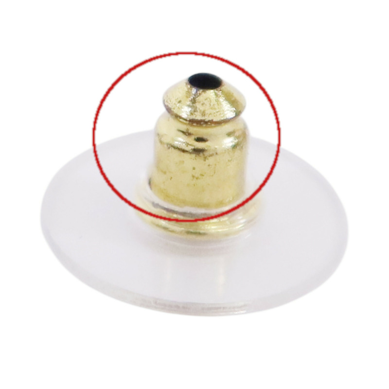 CHANEL 金屬/水鑽/仿珍珠CC Earrings金扣耳環-10