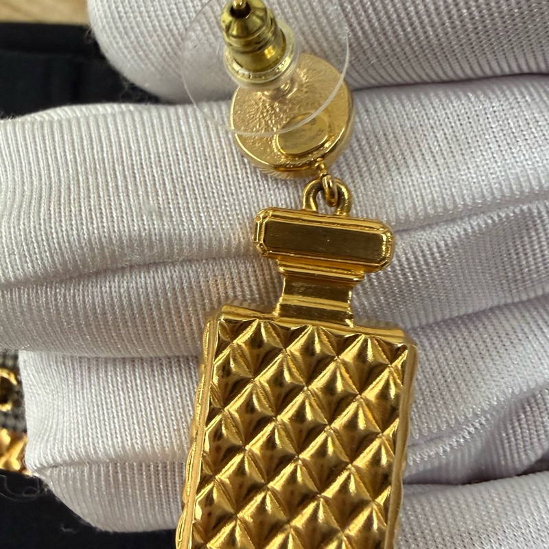 CHANEL香奈兒 香水瓶耳環-2