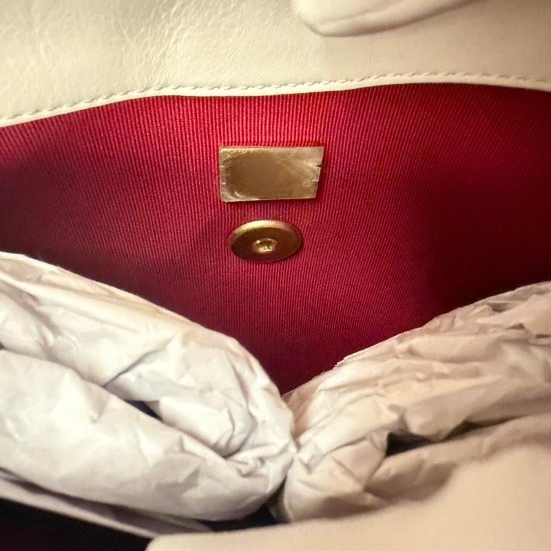 Chanel 牛皮復古仿舊粗鍊包/全新/-3