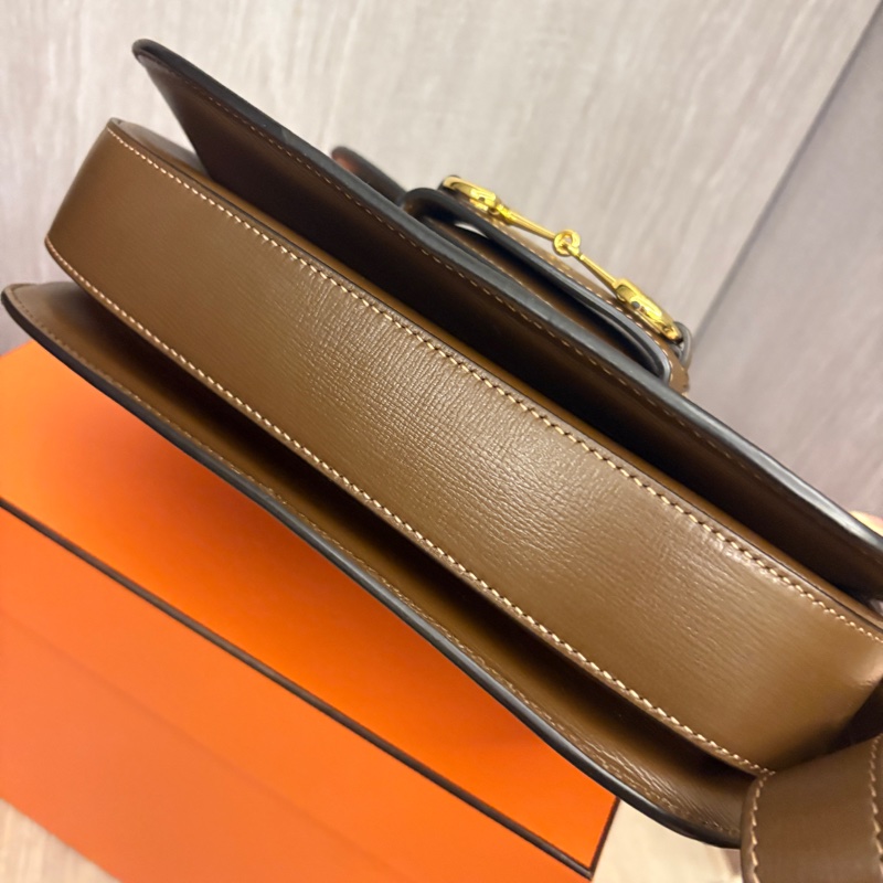 Gucci 1955 馬鞍包 棕色 中款-1