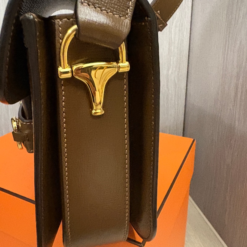 Gucci 1955 馬鞍包 棕色 中款-3