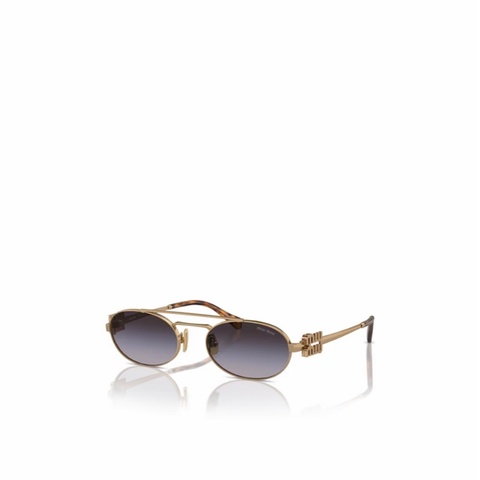 Miu Miu 女士 幾何太陽鏡53 均碼碼橋寬: 1.9cm; 鏡腿長: 14cm; 鏡片直徑: 5.3cm