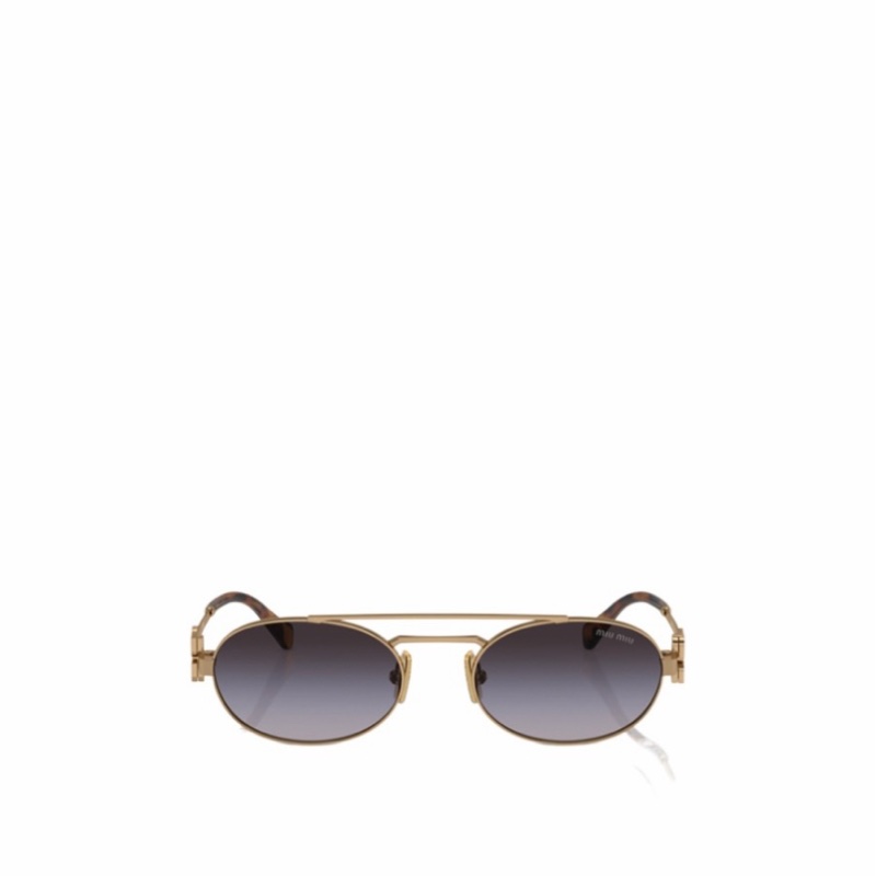 Miu Miu 女士 幾何太陽鏡53 均碼碼橋寬: 1.9cm; 鏡腿長: 14cm; 鏡片直徑: 5.3cm-2