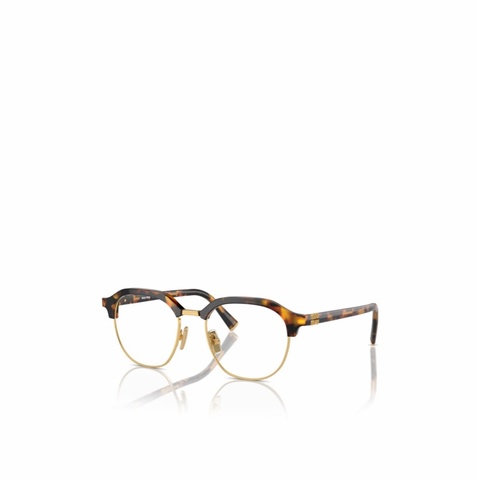 Miu Miu 女士 徽標平光鏡50碼橋寬: 1.8cm; 鏡腿長: 14cm; 鏡片直徑: 5cm