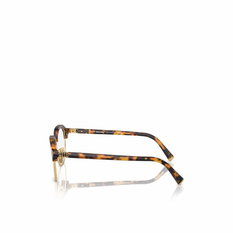 Miu Miu 女士 徽標平光鏡50碼橋寬: 1.8cm; 鏡腿長: 14cm; 鏡片直徑: 5cm-3